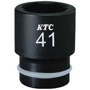 京都機械工具 KTC 19.0sq.インパクトレンチ用ソケット(標準)ピン・リング付38mm ドットコム専用 BP638P