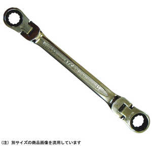 京都機械工具 ギアレンチ 首振りめがね LMR10810FF 京都機械工具 ギアレンチ 首振りめがね LMR10810FF