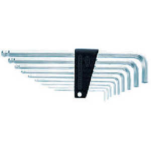 KTC ハイグレードボールポイントL形ロング六角棒レンチセット[9本組] HLD2509