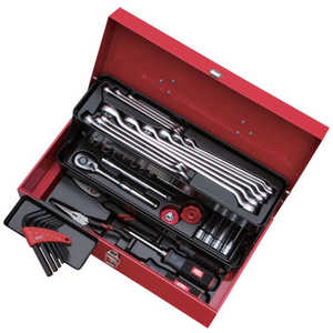KTC 工具セット(片開きメタルケースタイプ)［43点］ SK3435S