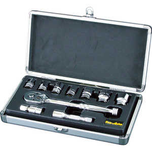 スエカゲツール 3/8DR.10PC.ソケットレンチセット SL3810S スエカゲツール 3/8DR.10PC.ソケットレンチセット SL3810S