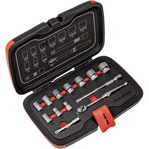スエカゲツール ProAuto3/8DR.13PCソケットレンチセット PA3013 スエカゲツール ProAuto3/8DR.13PCソケットレンチセット PA3013