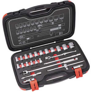 スエカゲツール ProAuto1/2DR.24PCソケットセット PA4024 スエカゲツール ProAuto1/2DR.24PCソケットセット PA4024
