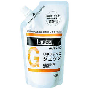 リキテックス アクリル絵具 ジェッソ 250mL 詰替用パック 16251025 リキテックス アクリル絵具 ジェッソ 250mL 詰替用パック 16251025