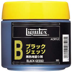 リキテックス アクリル絵具 ブラックジェッソ 300mL 16252030 リキテックス アクリル絵具 ブラックジェッソ 300mL 16252030