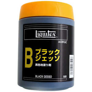 リキテックス アクリル絵具 ブラックジェッソ 500ml 16252050 リキテックス アクリル絵具 ブラックジェッソ 500ml 16252050