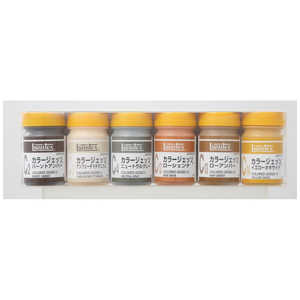 リキテックス アクリル絵具 カラージェッソ 50mL アースカラー 6色セット 16300591 リキテックス アクリル絵具 カラージェッソ 50mL アースカラー 6色セット 16300591