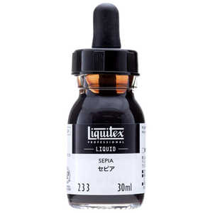 リキテックス リキッド アクリル絵具 30ml セピア 233