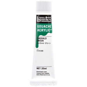 リキテックス アクリル絵具 ガッシュプラス 20mL 028 エメラルド グリーン 15821028 リキテックス アクリル絵具 ガッシュプラス 20mL 028 エメラルド グリーン 15821028