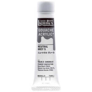 リキテックス アクリル絵具 ガッシュプラス 20mL 061 ニュートラル グレー5 15821061 リキテックス アクリル絵具 ガッシュプラス 20mL 061 ニュートラル グレー5 15821061