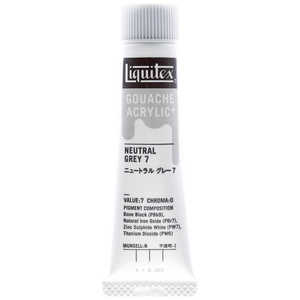リキテックス アクリル絵具 ガッシュプラス 20mL 063 ニュートラル グレー7 15821063 リキテックス アクリル絵具 ガッシュプラス 20mL 063 ニュートラル グレー7 15821063