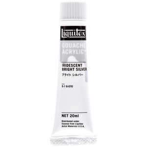 リキテックス アクリル絵具 ガッシュプラス 20mL 070 ブライト シルバー 15821070 リキテックス アクリル絵具 ガッシュプラス 20mL 070 ブライト シルバー 15821070