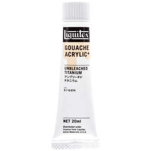 リキテックス アクリル絵具 ガッシュプラス 20mL 074 アンブリーチドチタニウム 15821074 リキテックス アクリル絵具 ガッシュプラス 20mL 074 アンブリーチドチタニウム 15821074