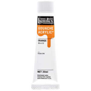 リキテックス アクリル絵具 ガッシュプラス 20mL 174 オレンジ 15821174 リキテックス アクリル絵具 ガッシュプラス 20mL 174 オレンジ 15821174