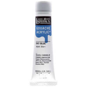 リキテックス アクリル絵具 ガッシュプラス 20mL 206 スカイ ブルー 15821206 リキテックス アクリル絵具 ガッシュプラス 20mL 206 スカイ ブルー 15821206