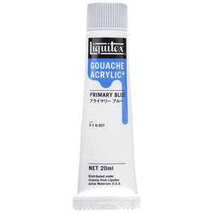 リキテックス アクリル絵具 ガッシュプラス 20mL 207 プライマリー ブルー 15821207 リキテックス アクリル絵具 ガッシュプラス 20mL 207 プライマリー ブルー 15821207