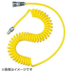 トラスコ中山 スパイラルホース カップリング付 使用範囲 4m SAH805C トラスコ中山 スパイラルホース カップリング付 使用範囲 4m SAH805C