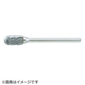 トラスコ中山 超硬バー 先丸円筒型 Φ6.4X刃長13X軸3 シングルカット TB2B064S トラスコ中山 超硬バー 先丸円筒型 Φ6.4X刃長13X軸3 シングルカット TB2B064S
