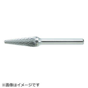 トラスコ中山 超硬バー テーパー型 Φ8X刃長16X軸6 ダブルカット TB7C080 トラスコ中山 超硬バー テーパー型 Φ8X刃長16X軸6 ダブルカット TB7C080