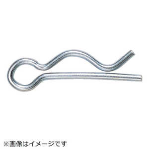 トラスコ中山 スナップピン 三価クロメート サイズ14mm 35個入 B880014 トラスコ中山 スナップピン 三価クロメート サイズ14mm 35個入 B880014
