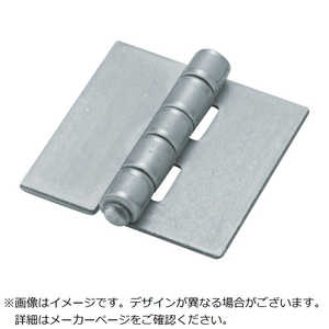 トラスコ中山 スチール製特厚溶接蝶番 全長89mm 1000W89 (1袋4個) トラスコ中山 スチール製特厚溶接蝶番 全長89mm 1000W89 (1袋4個)