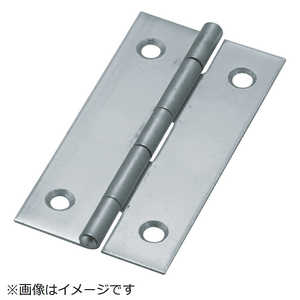 トラスコ中山 ステンレス製薄口蝶番 全長38.0mm ST55038 (1袋10個) トラスコ中山 ステンレス製薄口蝶番 全長38.0mm ST55038 (1袋10個)