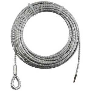 トラスコ中山 手動ウインチ用ワイヤーΦ5X20m用(シンブル入ロック加工) WWS520 トラスコ中山 手動ウインチ用ワイヤーΦ5X20m用(シンブル入ロック加工) WWS520