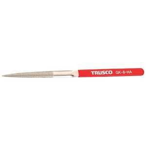  トラスコ中山 TRUSCO ダイヤモンドヤスリ 鉄工用 8本組 半丸 ドットコム専用 GK8HA