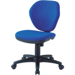 トラスコ中山 オフィスチェア 青 T-10-B トラスコ中山 オフィスチェア 青 T-10-B