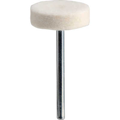 TRUSCO トラスコ中山 フェルトミニホイール 平型 Φ15 研磨用 緑色 (10個入) [SF1520S-B] SF1520SB 販売単位：1 送料無料 TRUSCO(トラスコ) フェルトミニホイール 平型 Φ１０ 仕上げ用 白色