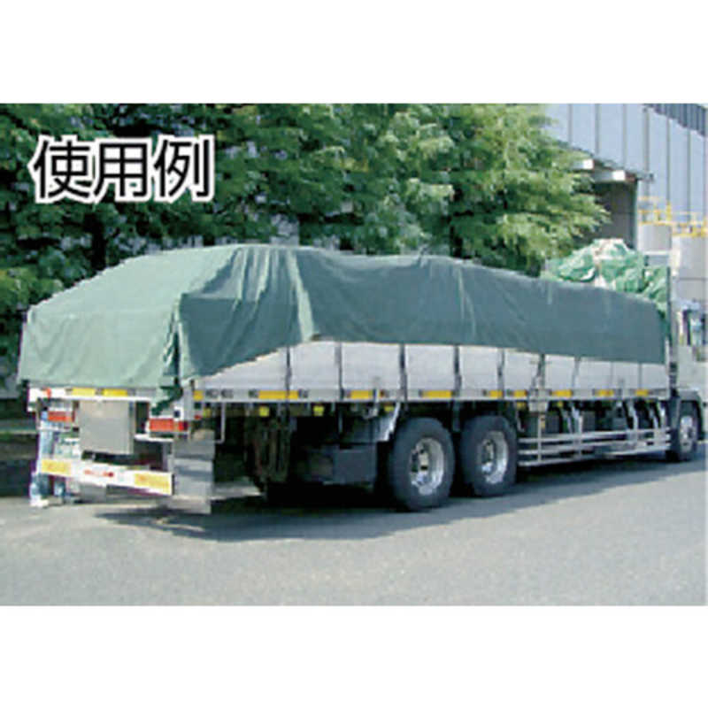 値段が激安値段が激安TRUSCO トラックシートα 1t用 幅2100mmX長さ3.1m 緑 TS-1TA:GN 建築、建設用 