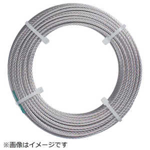 トラスコ中山 ステンレスワイヤロープ ナイロン被覆 Φ2.0(2.5)X20m CWC2S20 トラスコ中山 ステンレスワイヤロープ ナイロン被覆 Φ2.0(2.5)X20m CWC2S20