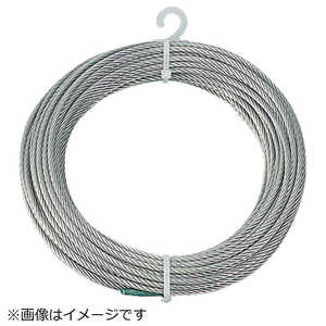 トラスコ中山 ステンレスワイヤロープ φ3.0mm×30m CWS3S30 トラスコ中山 ステンレスワイヤロープ φ3.0mm×30m CWS3S30
