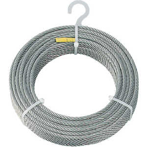 トラスコ中山 ステンレスワイヤロープ Φ6.0mmX30m CWS6S30 トラスコ中山 ステンレスワイヤロープ Φ6.0mmX30m CWS6S30