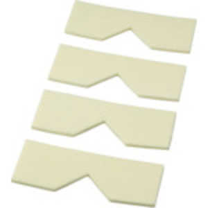 トラスコ中山 エッジクッションテープ コーナー用4枚入 グレｰ TECC50GY