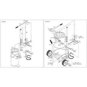 トラスコ中山 FTK8､70共用 カプラ FTK010