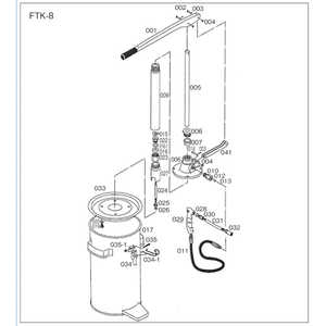 トラスコ中山 FTK8用 ボルト FTK035 トラスコ中山 FTK8用 ボルト FTK035