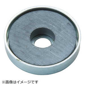 トラスコ中山 キャップ付フェライト磁石 外径50mmX厚み8.5mm10個入り TFC50RA10P トラスコ中山 キャップ付フェライト磁石 外径50mmX厚み8.5mm10個入り TFC50RA10P