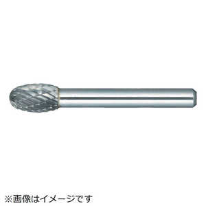 トラスコ中山 超硬バー タマゴ型 Φ16X刃長25X軸6 アルミカット TA6C160 トラスコ中山 超硬バー タマゴ型 Φ16X刃長25X軸6 アルミカット TA6C160