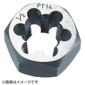 トラスコ中山 六角サラエナットダイス PT7/8-14 TD678PT14 トラスコ中山 六角サラエナットダイス PT7/8-14 TD678PT14