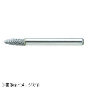 トラスコ中山 超硬バー 砲弾型 Φ3X刃長12X軸6 シングルカット TB3C030S トラスコ中山 超硬バー 砲弾型 Φ3X刃長12X軸6 シングルカット TB3C030S