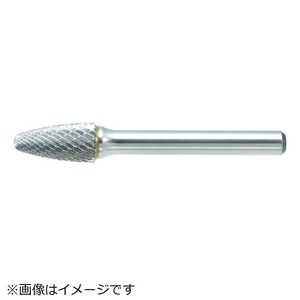 トラスコ中山 超硬バー 砲弾型 Φ11X刃長25X軸6 ダブルカット TB3C110 トラスコ中山 超硬バー 砲弾型 Φ11X刃長25X軸6 ダブルカット TB3C110