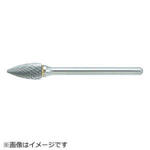 トラスコ中山 超硬バー トンガリ型 Φ5X刃長12.7X軸3 シングルカット TB4B050S トラスコ中山 超硬バー トンガリ型 Φ5X刃長12.7X軸3 シングルカット TB4B050S
