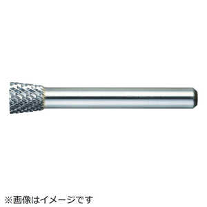 トラスコ中山 超硬バー 逆テーパー型 Φ9.5X刃長9.5X軸6 シングルカット TB52C095S トラスコ中山 超硬バー 逆テーパー型 Φ9.5X刃長9.5X軸6 シングルカット TB52C095S