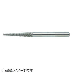 トラスコ中山 超硬バー テーパー型 Φ3(12°)X刃長8.9X軸3 ダブル TB5A032 トラスコ中山 超硬バー テーパー型 Φ3(12°)X刃長8.9X軸3 ダブル TB5A032