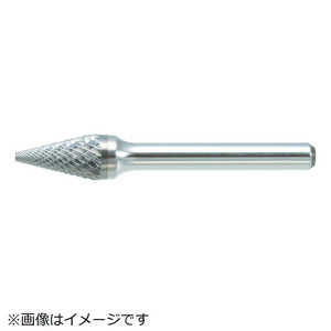 トラスコ中山 超硬バー テーパー型 Φ16X刃長25X軸6 ダブルカット TB5C160 トラスコ中山 超硬バー テーパー型 Φ16X刃長25X軸6 ダブルカット TB5C160