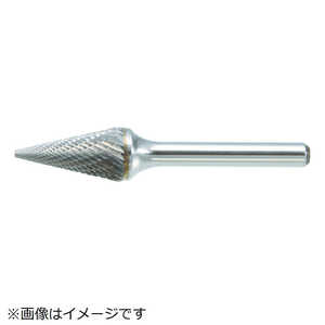 トラスコ中山 超硬バー テーパー型 Φ16X刃長25X軸6 シングルカット TB5C160S トラスコ中山 超硬バー テーパー型 Φ16X刃長25X軸6 シングルカット TB5C160S