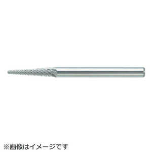 トラスコ中山 超硬バー テーパー先丸 Φ3X刃長9.5X軸3 シングルカット TB7A031S トラスコ中山 超硬バー テーパー先丸 Φ3X刃長9.5X軸3 シングルカット TB7A031S