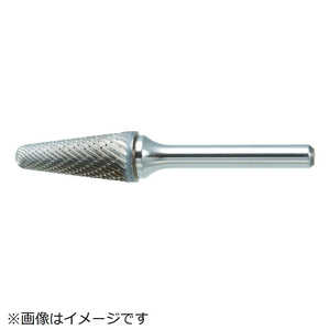 トラスコ中山 超硬バー テーパー型 Φ19X刃長38X軸6 シングルカット TB7C190S トラスコ中山 超硬バー テーパー型 Φ19X刃長38X軸6 シングルカット TB7C190S
