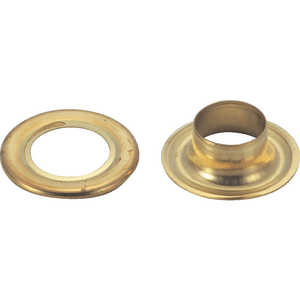 トラスコ中山 両面ハトメ真鍮 12mm 100組入 THPB12 トラスコ中山 両面ハトメ真鍮 12mm 100組入 THPB12